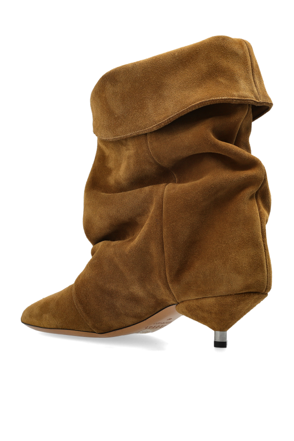 Isabel marant suede boots best sale